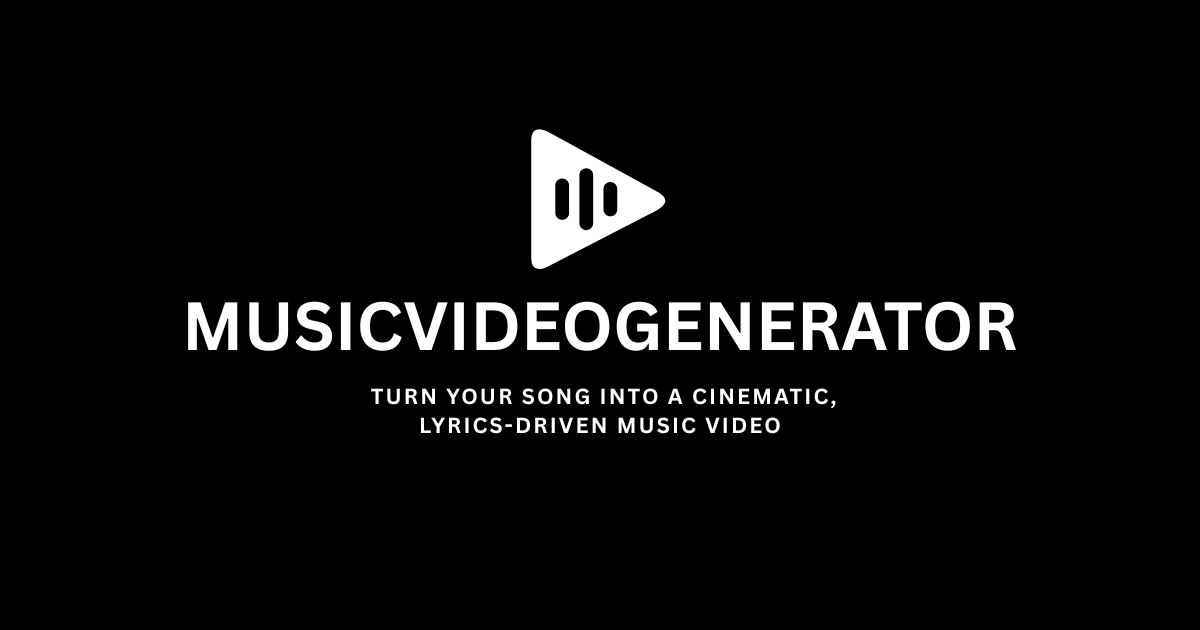 Musicvideogenerator — product overview and interface preview